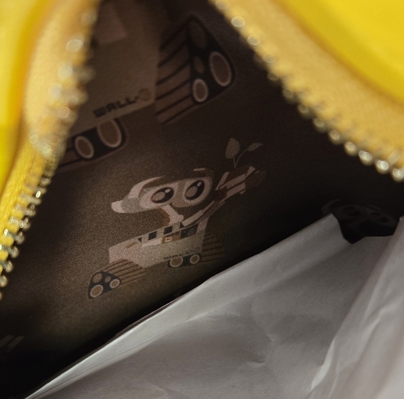 Loungefly Pixar WallE & Eve Plant Boot Backpack